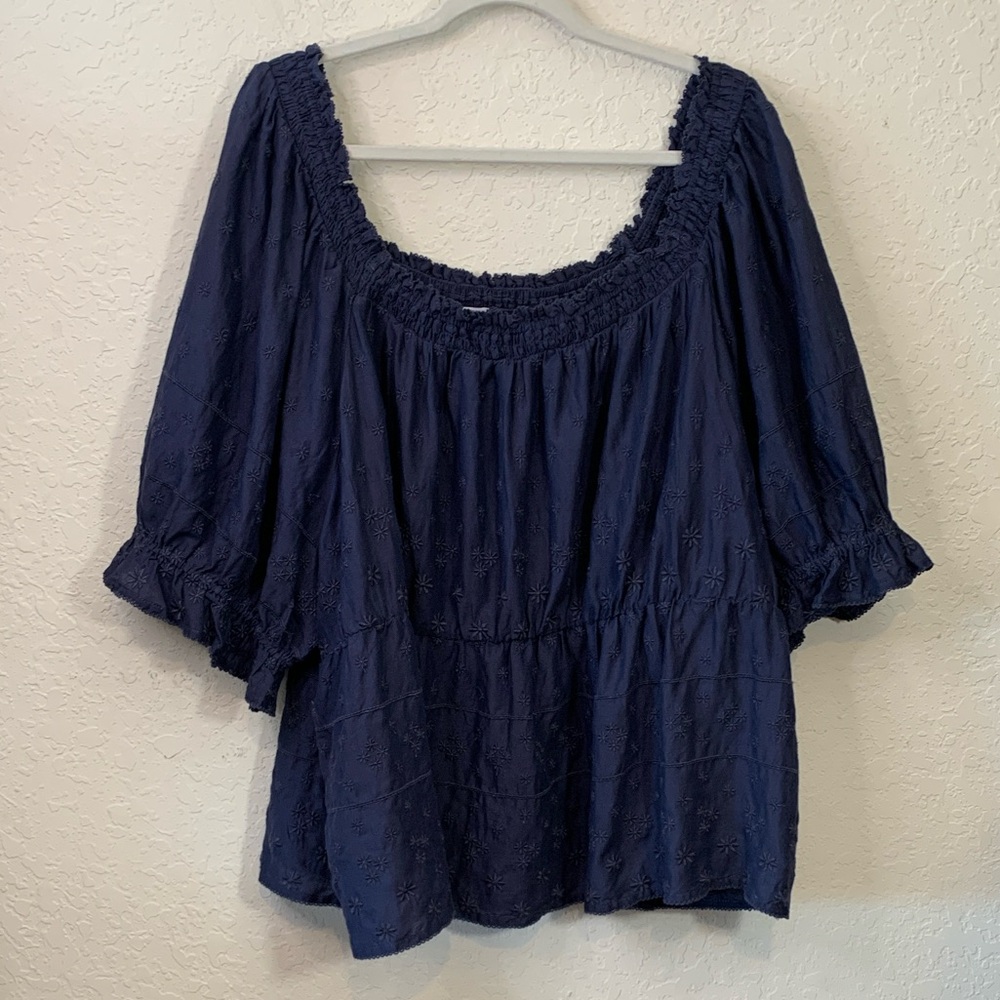 NWT Old Navy Dark Blue Women's Blouse